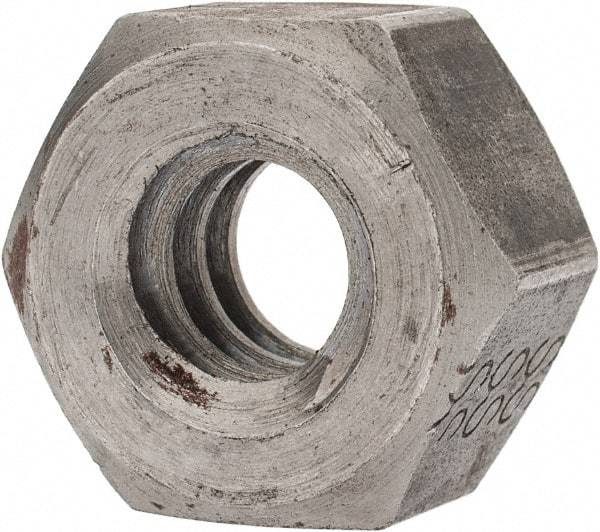 Keystone Threaded Products - 1/2-8 Acme Steel Left Hand Hex Nut - 7/8" Across Flats, 31/64" High, 2G Class of Fit - Americas Industrial Supply