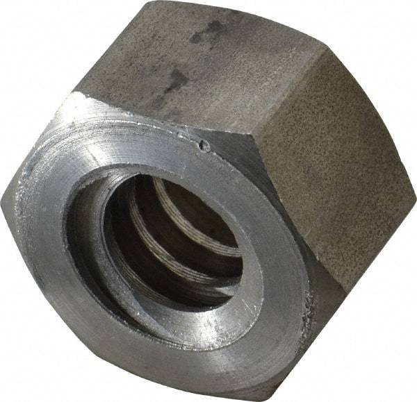 Keystone Threaded Products - 1-4 Acme Steel Right Hand Hex Nut - 1-5/8" Across Flats, 63/64" High, 2G Class of Fit - Americas Industrial Supply