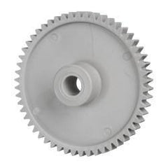 Made in USA - 48 Pitch, 2-1/4" Pitch Diam, 2.333" OD, 54 Tooth Spur Gear - 1/4" Face Width, 5/16" Bore Diam, 43/64" Hub Diam, 20° Pressure Angle, Acetal - Americas Industrial Supply