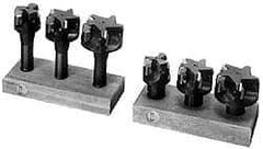 APT - 2 to 3" Cutting Diam, 1-1/4" Shank Diam, Indexable End Mill Set - 3, 5 Inserts, QMS Carbide Toolholder, Series Quad-Mill - Americas Industrial Supply