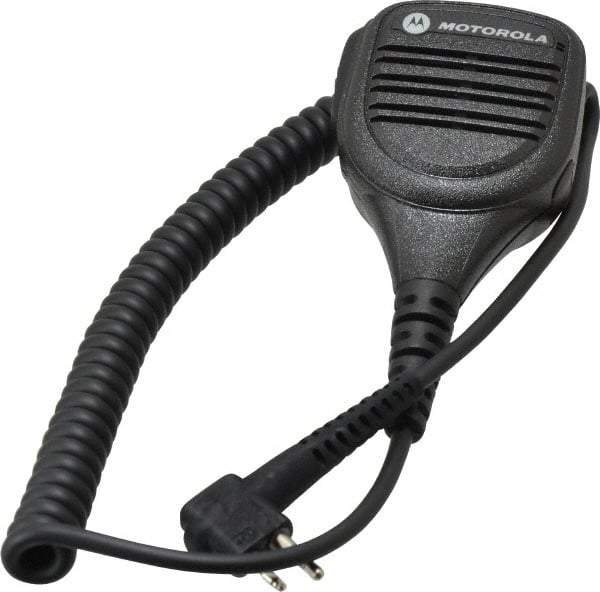 Motorola - Two Way Radio Speaker/Microphone - Use with GP300 Two-Way Radio Palm Speakers - Americas Industrial Supply