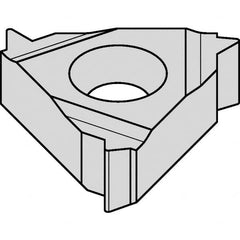 Kennametal - 16EL External Left Hand 12 UN Laydown Threading Insert - Grade KC5025, TiAlN Coated Carbide, 9.53mm Inscribed Circle - Americas Industrial Supply