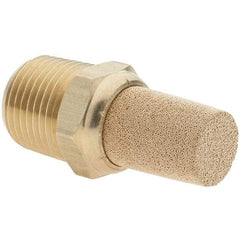 ARO/Ingersoll-Rand - 3/8 Male NPT, 11/16" Hex, 1-1/2" OAL, Muffler - 250 Max psi - Americas Industrial Supply