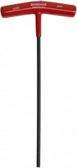 Bondhus - 5mm Hex, T-Handle Cushion Grip, Hex Key - 229mm OAL, Metric System of Measurement - Americas Industrial Supply
