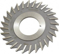 Value Collection - 2-1/2" Blade Diam x 3/32" Blade Thickness, 7/8" Hole, 28 Teeth, High Speed Steel Side Chip Saw - Straight Tooth, Arbor Connection, Uncoated - Americas Industrial Supply