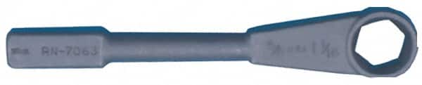Martin Tools - 2-3/16", 6 Point, Black Finish, Single End, Striking Box Wrench - Americas Industrial Supply