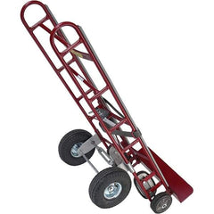 Wesco Industrial Products - 10" Wheel Diam Hand Truck 4 Wheel Convertible Kit - For Use with Wesco Steel Service Carts - Americas Industrial Supply