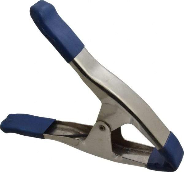 Gibraltar - 3" Jaw Opening Capacity, Spring Clamp - Vinyl Handle, 9" OAL - Americas Industrial Supply