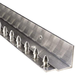 Aleco - 3Ft. Long Aluminum Boltless Dock Strip Door Mounting Hardware - For Use with Vinyl Strip Material (All Widths) - Americas Industrial Supply