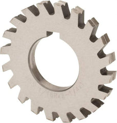 Value Collection - 15/32" Radius, 15/16" Circle Diam, 3-1/2" Cutter Diam, 15/16" Cutting Width, Arbor Connection, Concave Radius Cutter - High Speed Steel, Oxide Finish, Form Relieved, 10 Teeth - Americas Industrial Supply