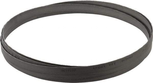 Irwin Blades - 14 to 18 TPI, 10' 10" Long x 1/2" Wide x 0.025" Thick, Welded Band Saw Blade - Bi-Metal, Toothed Edge - Americas Industrial Supply