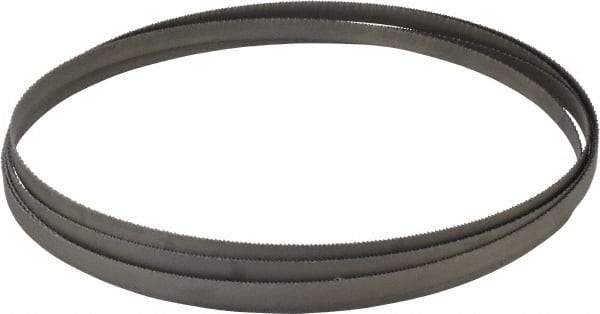 Irwin Blades - 14 TPI, 14' 6" Long x 1/2" Wide x 0.035" Thick, Welded Band Saw Blade - Bi-Metal, Toothed Edge, Wavy Tooth Set - Americas Industrial Supply