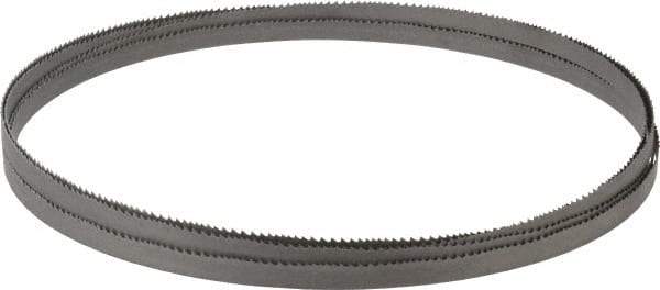 Irwin Blades - 6 to 10 TPI, 15' 9" Long x 1/2" Wide x 0.025" Thick, Welded Band Saw Blade - Bi-Metal, Toothed Edge - Americas Industrial Supply