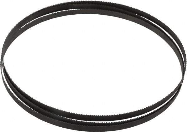 Irwin Blades - 10 to 14 TPI, 6' 8" Long x 3/8" Wide x 0.025" Thick, Welded Band Saw Blade - Bi-Metal, Toothed Edge - Americas Industrial Supply