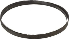 Irwin Blades - 6 to 10 TPI, 7' 9-1/2" Long x 1/2" Wide x 0.025" Thick, Welded Band Saw Blade - Bi-Metal, Toothed Edge - Americas Industrial Supply