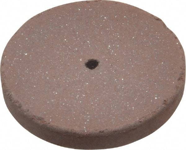 Cratex - 1" Diam x 1/16" Hole x 1/8" Thick, Surface Grinding Wheel - Silicon Carbide, Fine Grade, 25,000 Max RPM, Rubber Bond, No Recess - Americas Industrial Supply