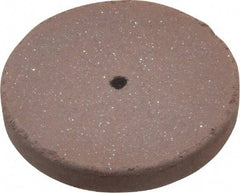Cratex - 1" Diam x 1/16" Hole x 1/8" Thick, Surface Grinding Wheel - Silicon Carbide, Fine Grade, 25,000 Max RPM, Rubber Bond, No Recess - Americas Industrial Supply