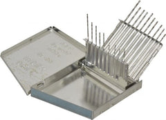 Cleveland - 118° Point, Bright Finish, High Speed Steel Jobber Length Drill Bit Set - Americas Industrial Supply