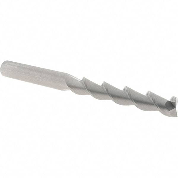 Made in USA - Roughing & Finishing Mill - Straight Shank, 48° Helix - Americas Industrial Supply