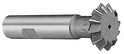 Interstate - 1-7/8° 1-7/8" Cut Diam, 5/8" Cut Width, 3/4" Shank, Cobalt Double-Angle Cutter - Americas Industrial Supply