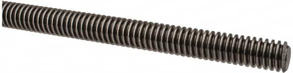 Keystone Threaded Products - 1/2-10 Acme, 6' Long, Low Carbon Steel Precision Acme Threaded Rod - Right Hand Thread, 2C Fit - Americas Industrial Supply