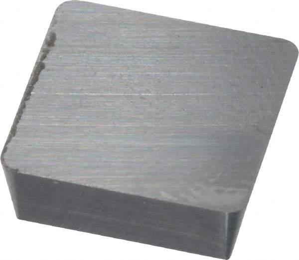 Kennametal - SPG322 Grade K68 Carbide Turning Insert - Uncoated, 90° Square, 3/8" Inscr Circle, 1/8" Thick, 1/32" Corner Radius - Americas Industrial Supply