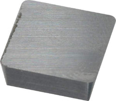 Kennametal - SPG322 Grade K68 Carbide Turning Insert - Uncoated, 90° Square, 3/8" Inscr Circle, 1/8" Thick, 1/32" Corner Radius - Americas Industrial Supply