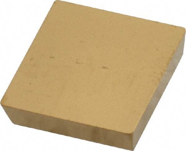 Kennametal - SPG421 Grade KC850 Carbide Turning Insert - TiC/TiCN/TiN Finish, 90° Square, 1/2" Inscr Circle, 1/8" Thick, 1/64" Corner Radius - Americas Industrial Supply