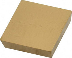 Kennametal - SPG421 Grade KC850 Carbide Turning Insert - TiC/TiCN/TiN Finish, 90° Square, 1/2" Inscr Circle, 1/8" Thick, 1/64" Corner Radius - Americas Industrial Supply
