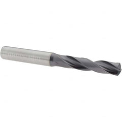 Kennametal - 8.6995mm 140° Spiral Flute Solid Carbide Screw Machine Drill Bit - Americas Industrial Supply