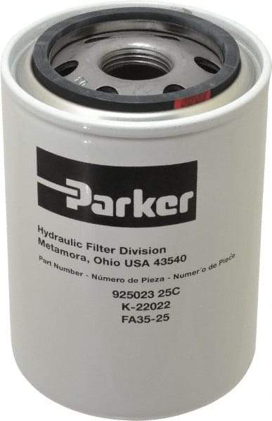 Parker - 25 Micron Rating, Spin On Breather - Americas Industrial Supply