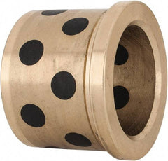 Dayton Lamina - 1-1/4" ID x 1-3/8" OAL, Aluminum Bronze, Die & Mold Shoulder Bushing - Shoulder, 1-5/8" Bottom OD, 1-5/8" Top OD, 1.8" Collar OD, 1-3/16" Above Collar - Americas Industrial Supply