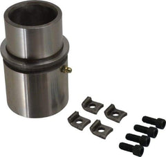 Dayton Lamina - 2" ID x 4-5/8" OAL, Steel, Die & Mold Shoulder Bushing - Extra Long Shoulder, 2.909" Bottom OD, 2-1/2" Top OD, 3.064" Collar OD, 3" Under Collar, 1-5/8" Above Collar - Americas Industrial Supply