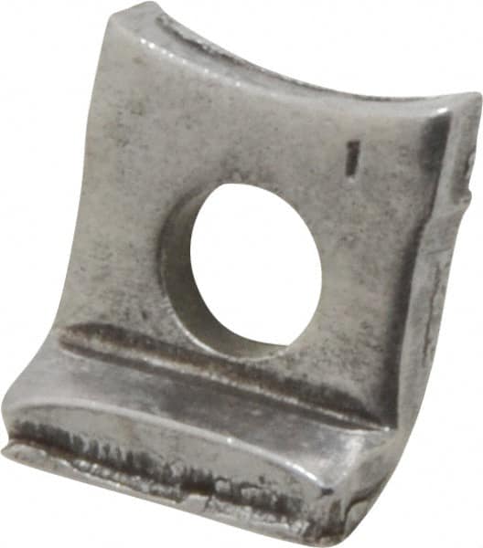 Dayton Lamina - Die & Mold Shoulder Bushing Clamp - 1-1/4, 1-1/2, 1-3/4, 2, 2-1/2, 3, 3-3/4 & 4" Diam Compatability, 25/32" Long x 5/8" Wide x 3/8" High, 0.193" Clamp Tail Height - Americas Industrial Supply