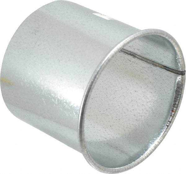 Made in USA - 5" ID Galvanized Duct Adapter - 4" Long, 22 Gage - Americas Industrial Supply