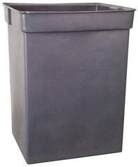 Rubbermaid - 42 Gal Rectangle Plastic Rigid Trash Can Liner - 23-1/4" Long x 20-1/4" Wide x 29" High, Compatible with Container Series Glutton - Americas Industrial Supply