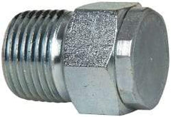 LDI Industries - 3/8 Thread, Steel, Zinc Plated, Filter Vent - 1-1/32" High, 3/4" Hex Flats Diam - Americas Industrial Supply