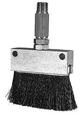 LDI Industries - 5/8" Width/Diam, Oil Reservoir Lubrication Brushes - 1" Bristle Length, 4-7/8" Length Under Mounting Thread, Straight Shank - Americas Industrial Supply