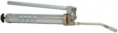Alemite - 10,000 Max psi, Rigid Lever Grease Gun - 24 oz Capacity, 1/4 Thread Outlet, 20 Strokes per oz, 3-Way, Cartridge, Refill & Suction Fill, Includes Coupler & Loader Fitting - Americas Industrial Supply
