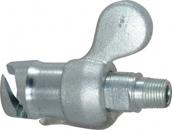 Alemite - 10,000 Operating psi, 1/8 Thread, Grease Gun Coupler - NPTF (M) Thread - Americas Industrial Supply