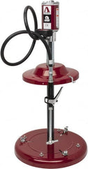 Alemite - Oil Lubrication 4 Gal/min Flow Steel, Aluminum & Stainless Steel Air-Operated Pump - For 120 Lb & 16 Gal Container, Use with Cutting Oil, Gear Oil, Hydraulic Oil, Machine Coolants, Motor Oil, Petroleum-Based Fluids & Transmission Fluid - Americas Industrial Supply