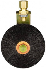 Trico - 3" Width/Diam, Oil Reservoir Lubrication Brushes - 250°F, Straight Shank - Americas Industrial Supply