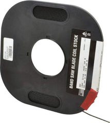 M.K. MORSE - 3/16" x 100' x 0.025" Carbon Steel Band Saw Blade Coil Stock - 10 TPI, Toothed Edge, Raker Set, Flexible Back, Constant Pitch, - Americas Industrial Supply