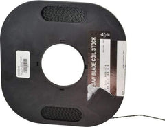 M.K. MORSE - 1/4" x 100' x 0.025" Carbon Steel Band Saw Blade Coil Stock - 4 TPI, Toothed Edge, Skip Form, Raker Set, Flexible Back, Constant Pitch, - Americas Industrial Supply
