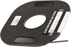 M.K. MORSE - 1/4" x 100' x 0.025" Carbon Steel Band Saw Blade Coil Stock - 18 TPI, Toothed Edge, Raker Set, Flexible Back, Constant Pitch, - Americas Industrial Supply