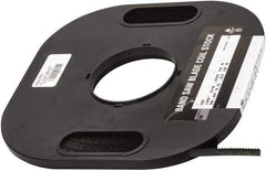 M.K. MORSE - 3/8" x 100' x 0.025" Carbon Steel Band Saw Blade Coil Stock - 10 TPI, Toothed Edge, Raker Set, Flexible Back, Constant Pitch, - Americas Industrial Supply