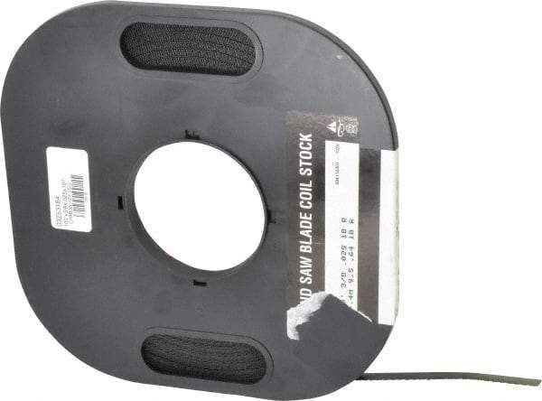 M.K. MORSE - 3/8" x 100' x 0.025" Carbon Steel Band Saw Blade Coil Stock - 18 TPI, Toothed Edge, Raker Set, Flexible Back, Constant Pitch, - Americas Industrial Supply