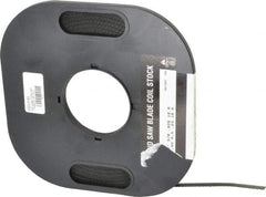 M.K. MORSE - 3/8" x 100' x 0.025" Carbon Steel Band Saw Blade Coil Stock - 18 TPI, Toothed Edge, Raker Set, Flexible Back, Constant Pitch, - Americas Industrial Supply