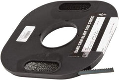M.K. MORSE - 1/2" x 100' x 0.025" Carbon Steel Band Saw Blade Coil Stock - 6 TPI, Toothed Edge, Raker Set, Flexible Back, Constant Pitch, - Americas Industrial Supply