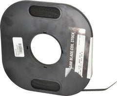 M.K. MORSE - 1/2" x 100' x 0.025" Carbon Steel Band Saw Blade Coil Stock - 10 TPI, Toothed Edge, Raker Set, Flexible Back, Constant Pitch, - Americas Industrial Supply